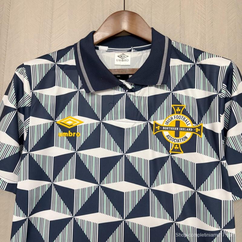 1990 Retro Northern Ireland Away Jersey
