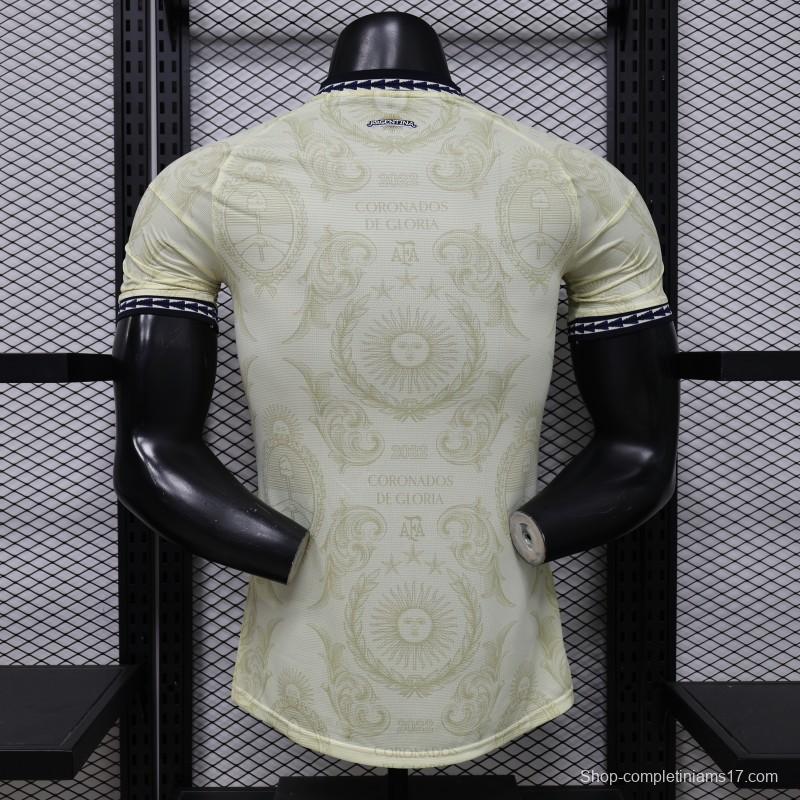 Player Version 26/27 Argentina  Champagne Special Edition Jersey