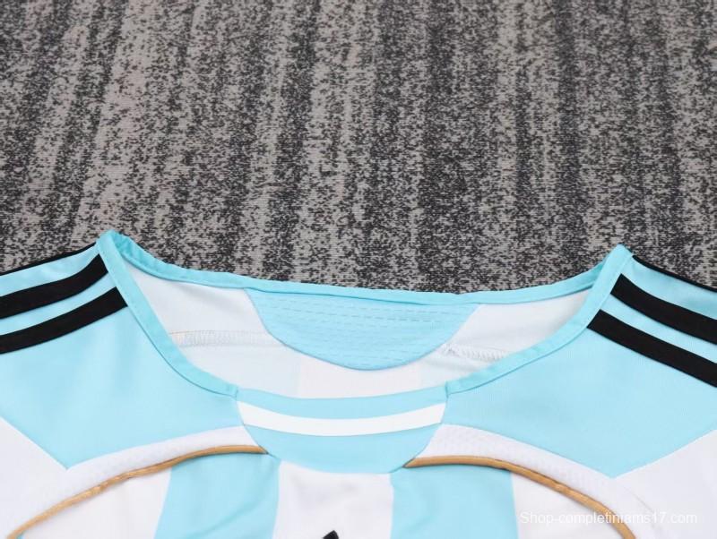Retro Kids 2006 Argentina Home Jersey