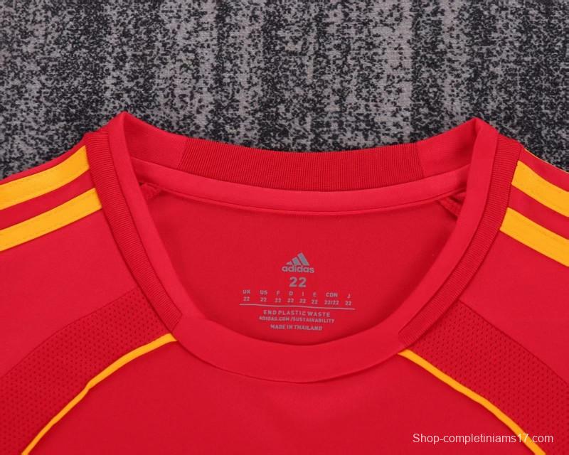 Retro Kids 2008 Spain Home Jersey