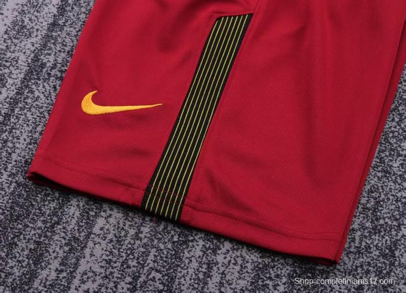 Retro Kids 17/18  AS Roma Home Jersey