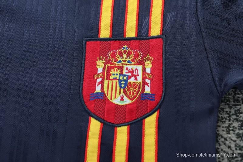 Retro Kids 1996 Spain Away Jersey