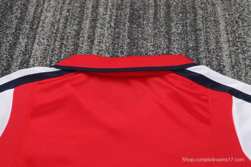 Retro 01/02 Kids Arsenal Red & White Home Jersey