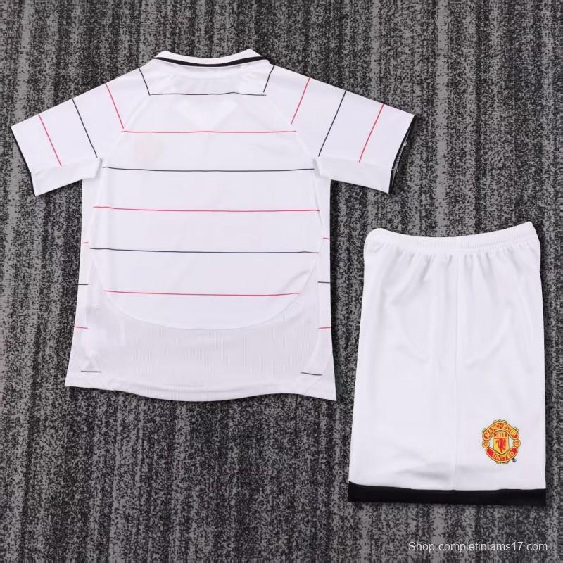 Retro Kids 03/05 Manchester United Away Jersey