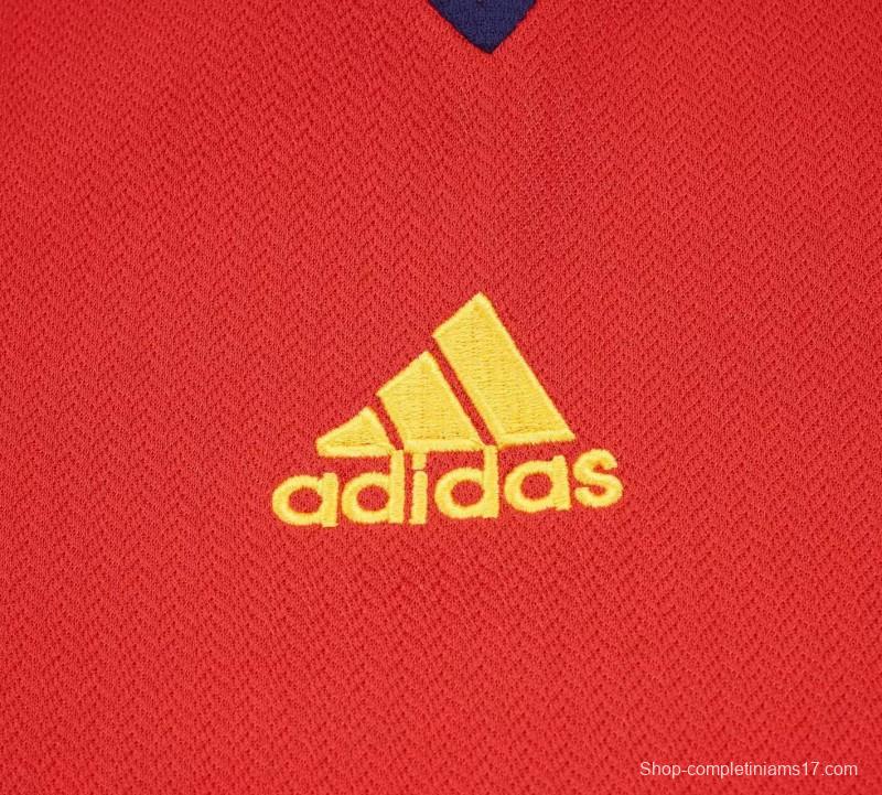 Retro Kids 1998 Spain Home Jersey