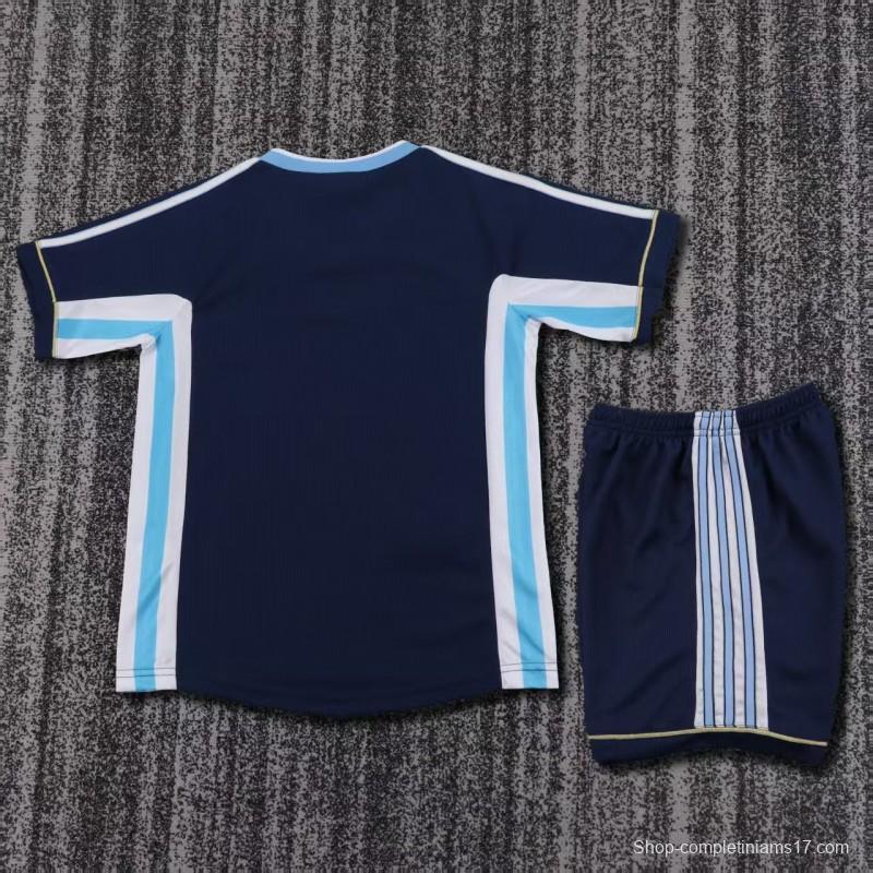 Retro Kids 1998 Argentina Away Jersey