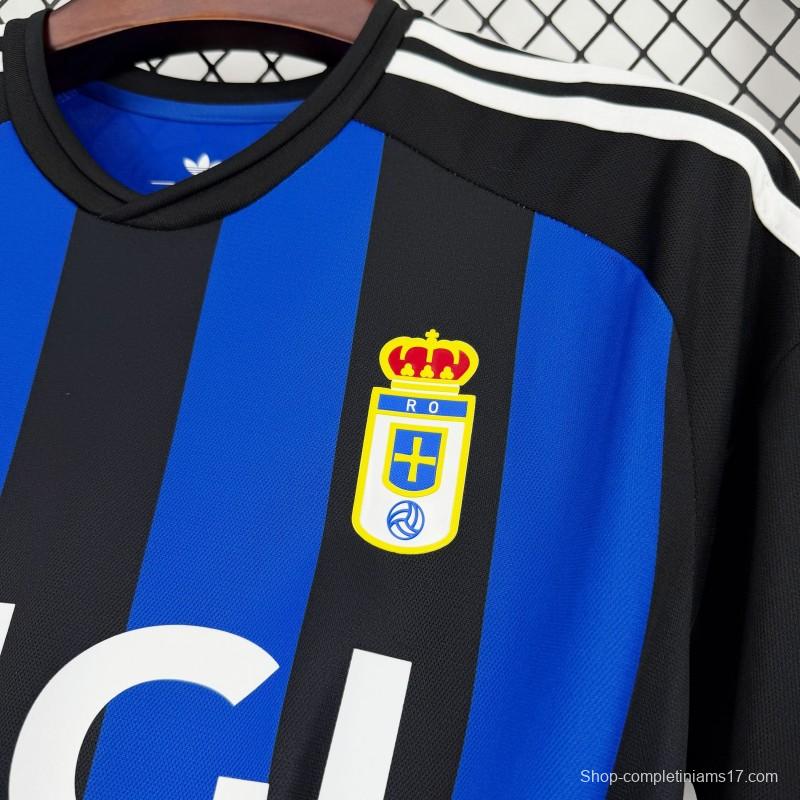 2025/26 Mens Real Oviedo 100th Anniversary Jersey