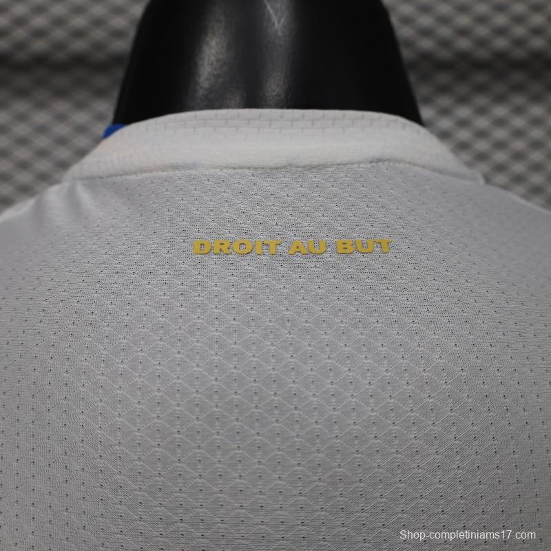Player Version 26/27 Olympique de Marseille White Home Jersey