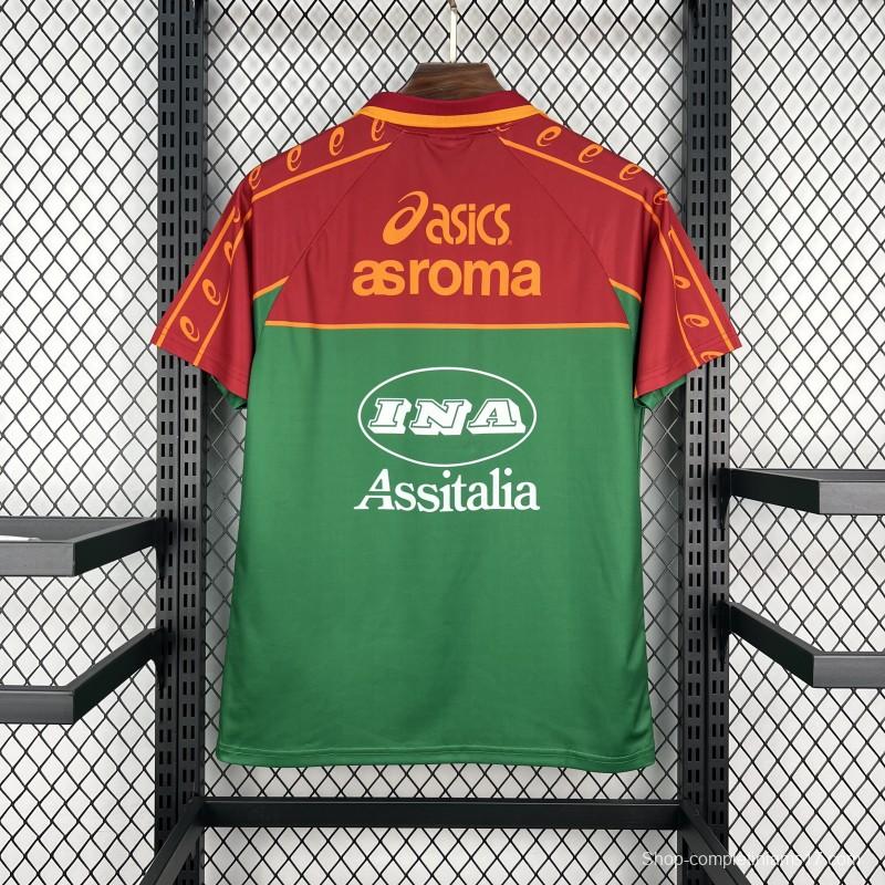 1995/96 Retro AS Roma Pre-Match Jersey