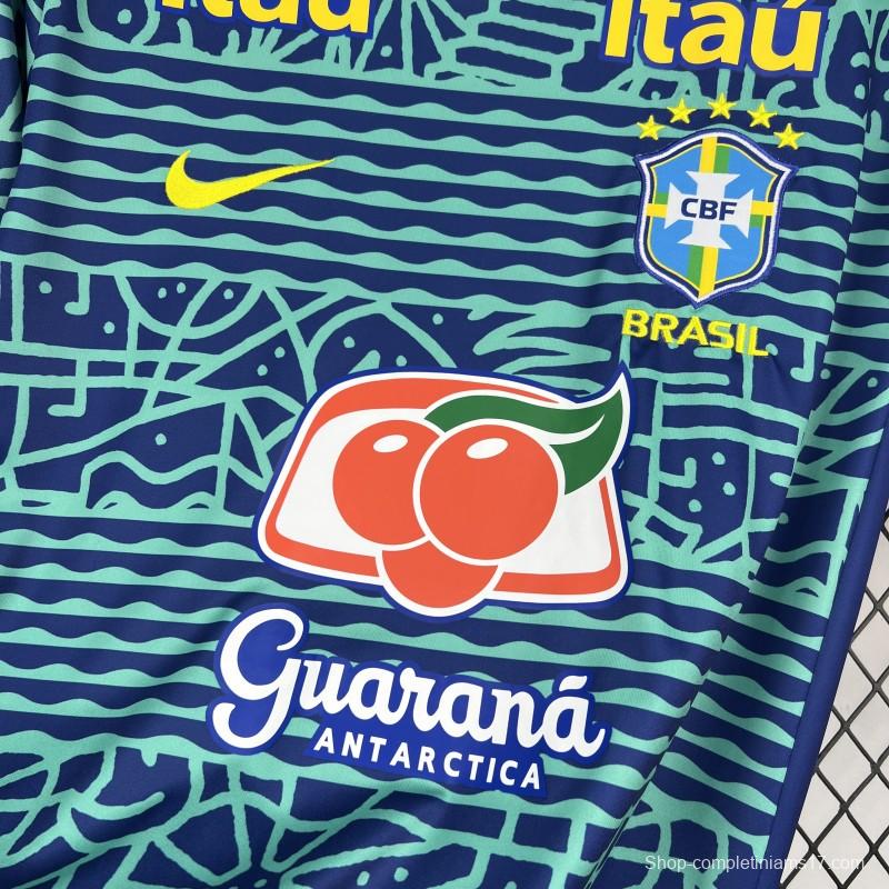 2024 Retro Brazil Pre-Match Jersey