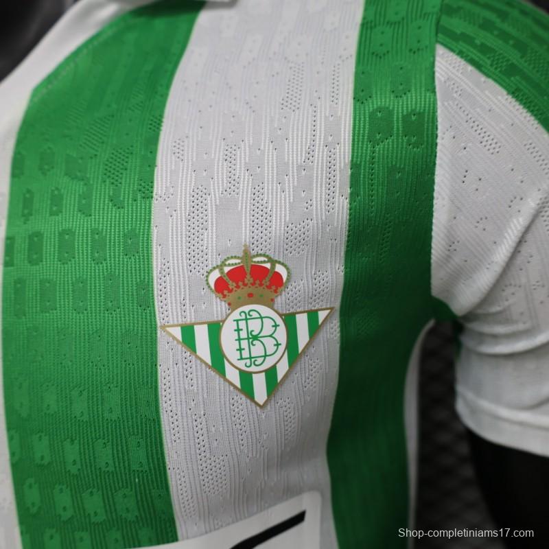 Player Version 26/27 Real Betis Home Jersey