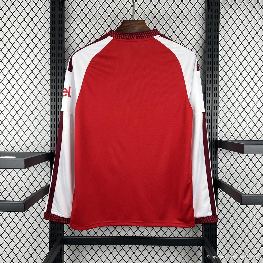 2026/27 Mens Arsenal Home Long Sleeve Jersey