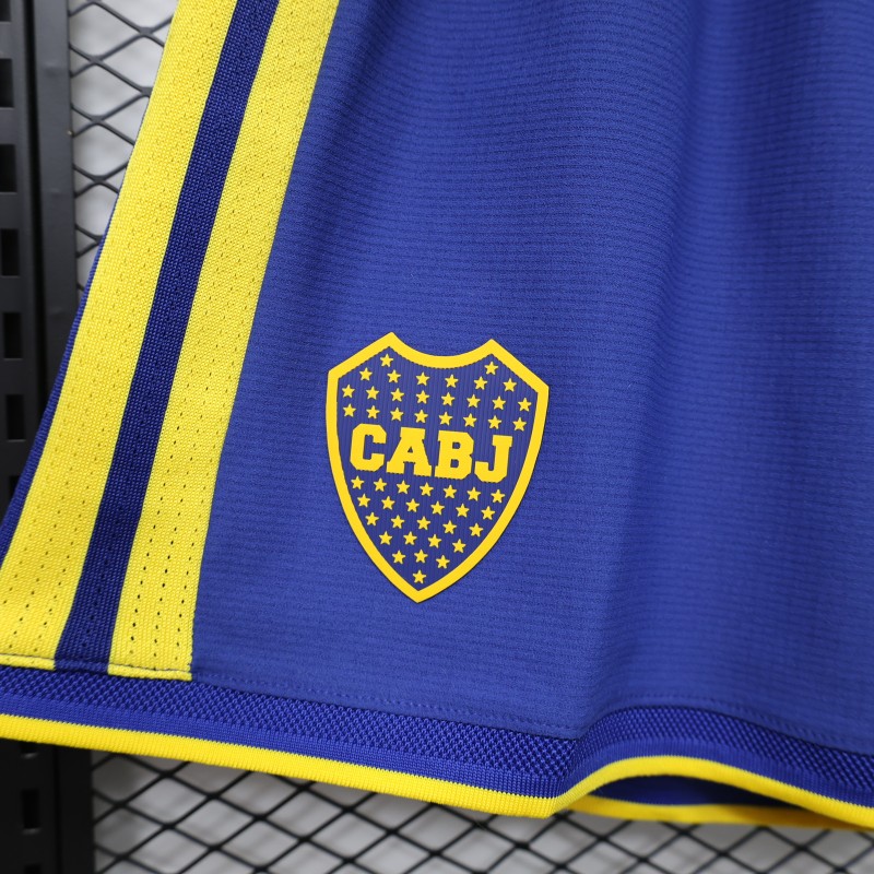 Player Version 26/27 Boca Juniors Home Blue Yellow Shorts