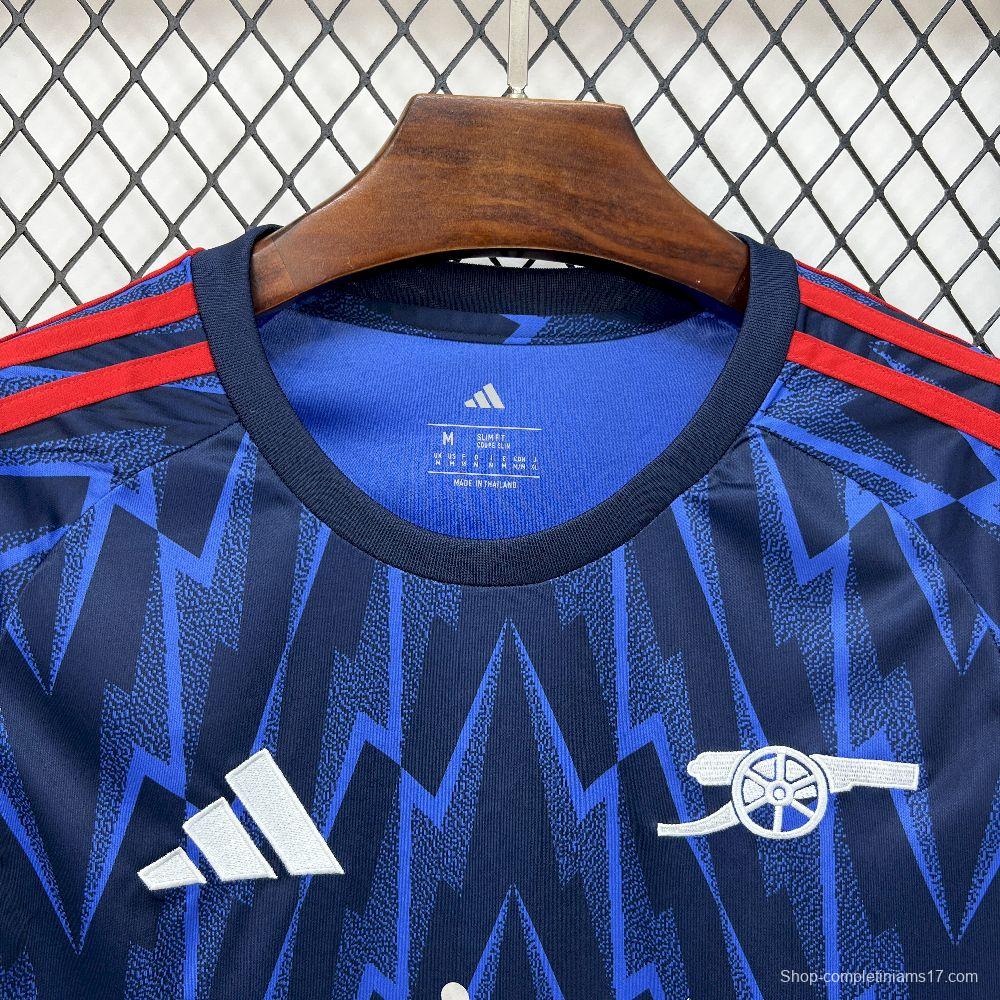2025/26 Mens Arsenal Away Long Sleeve Jersey