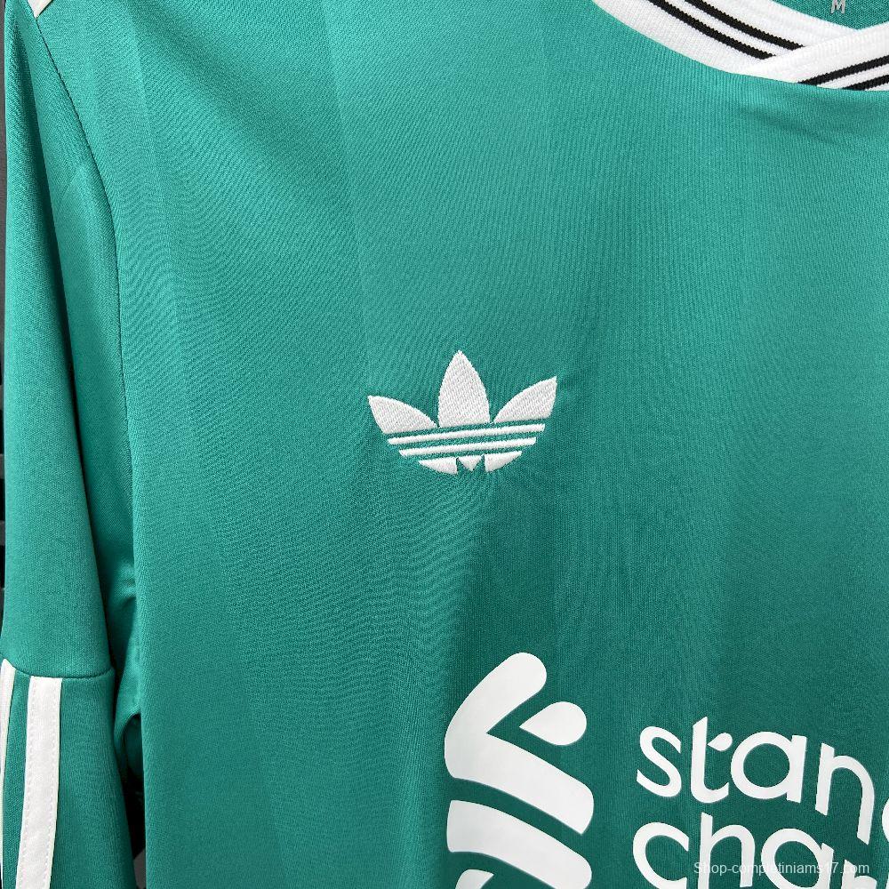 2025/26 Mens Liverpool Third Long Sleeve Jersey
