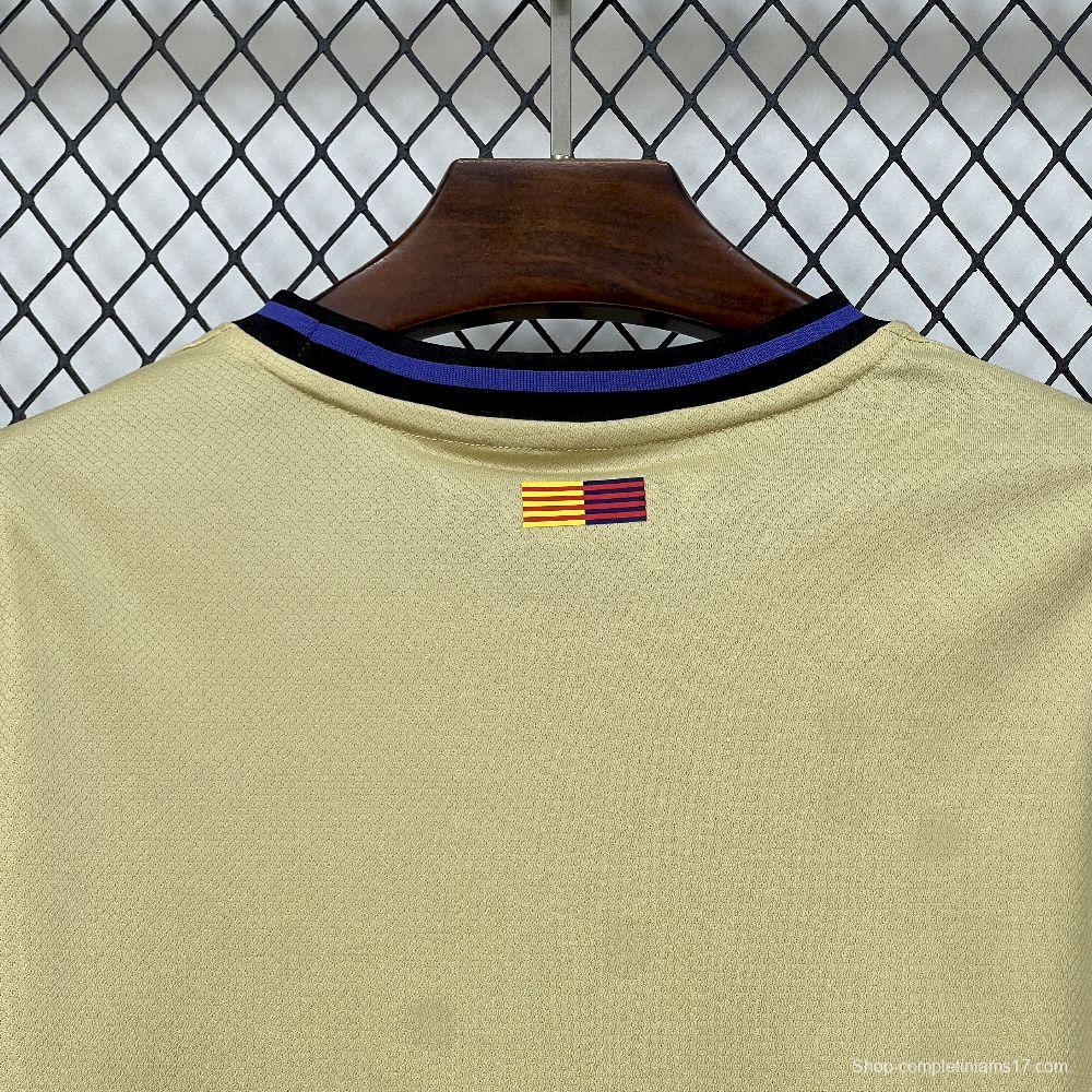 2025/26 Mens Barcelona Away Long Sleeve Jersey