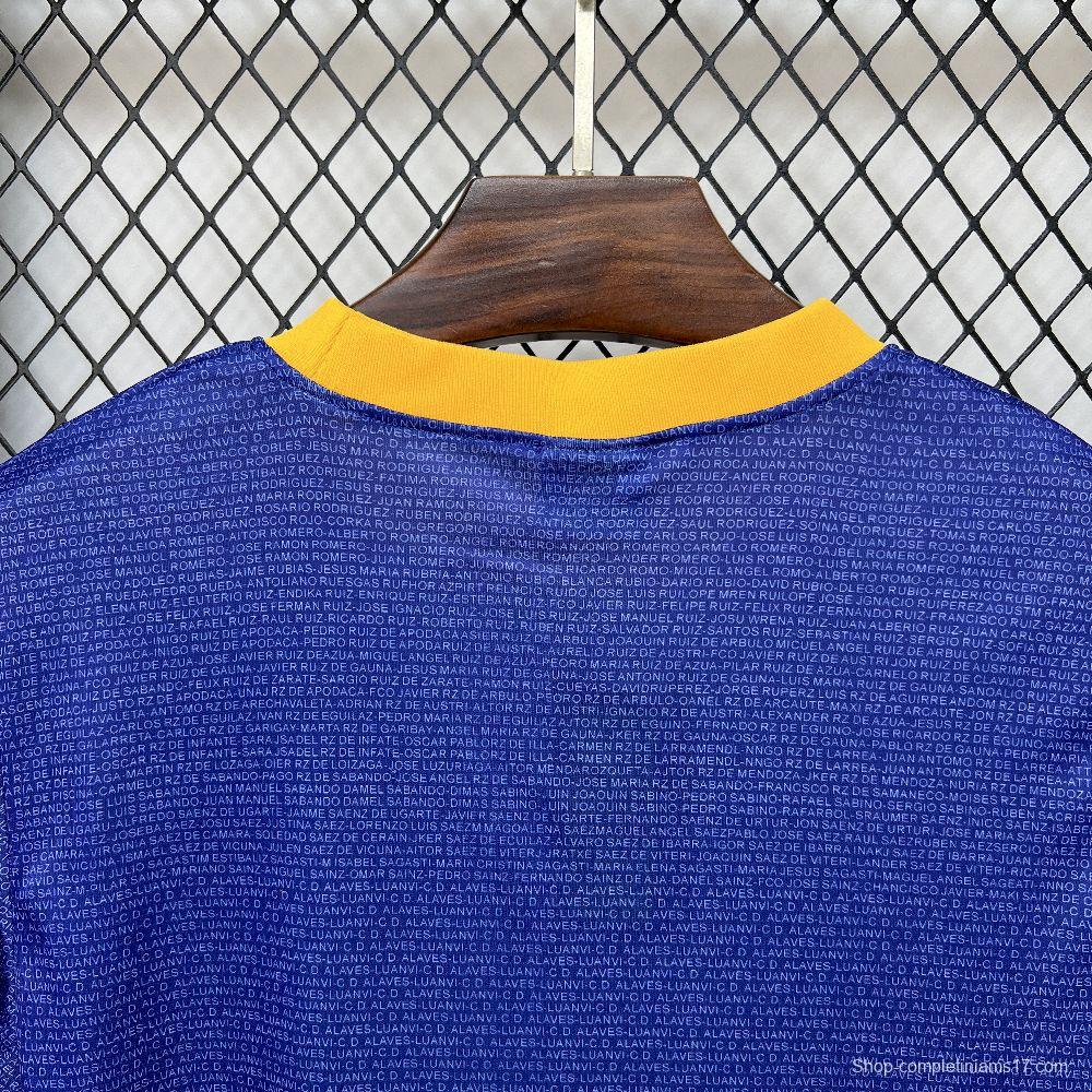 2000/01 Retro Deportivo Alaves Champions League Final Jersey