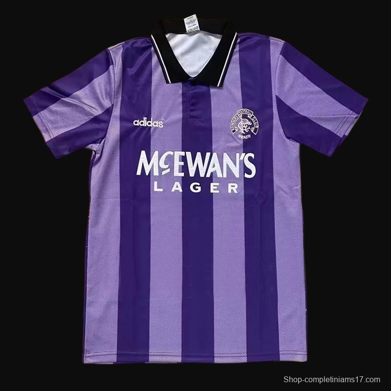 Retro 94/95 Rangers Third Purple Jersey