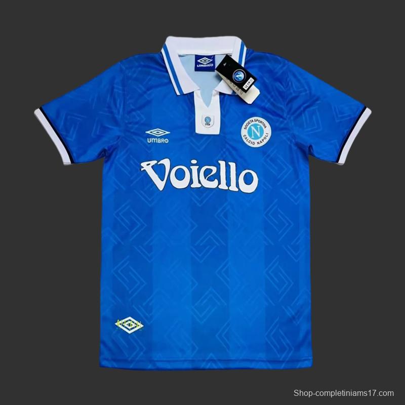 Retro 93/94 Napoli Home Jersey