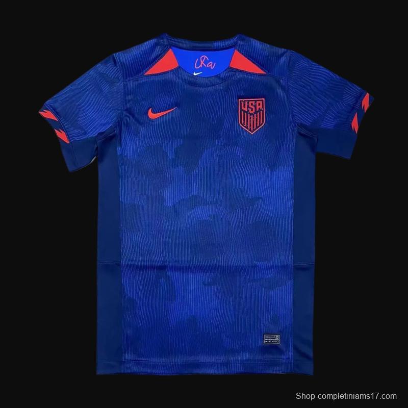 2023 USA Away Blue Jersey