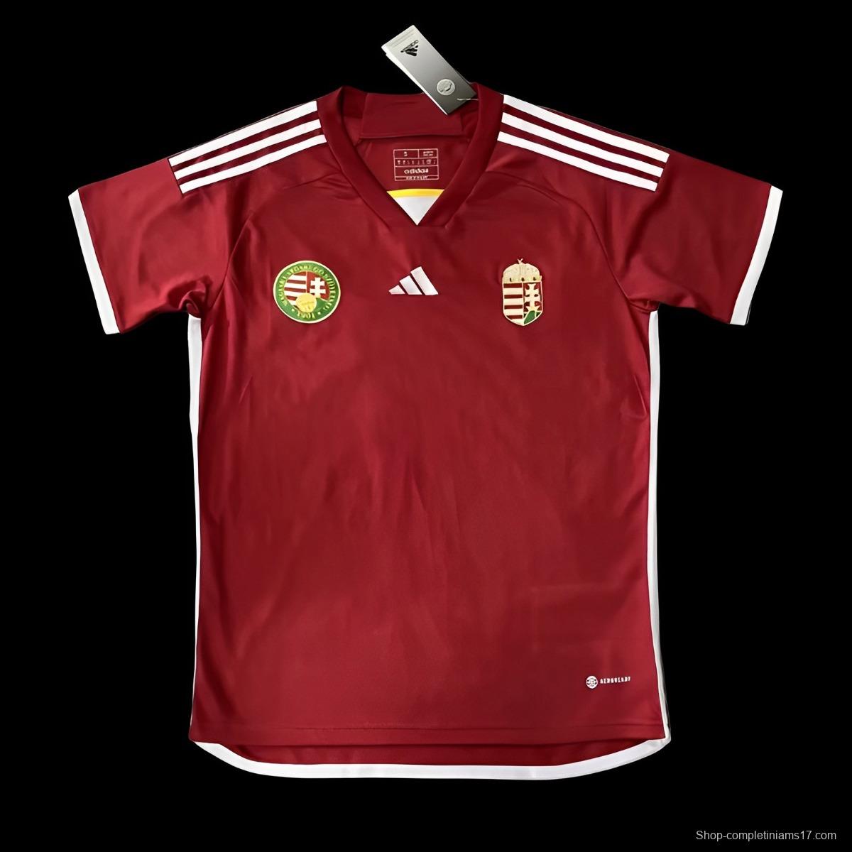 2022 Hungary Home Red Jersey