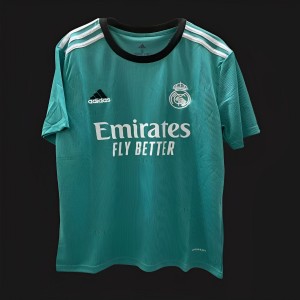 Retro 21/22 Real Madrid Third Green Jersey