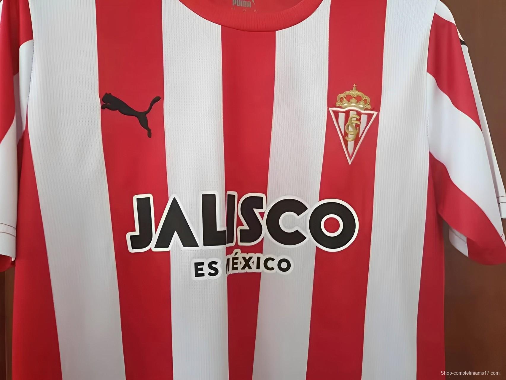 23/24 Sporting Gijon Home Jersey