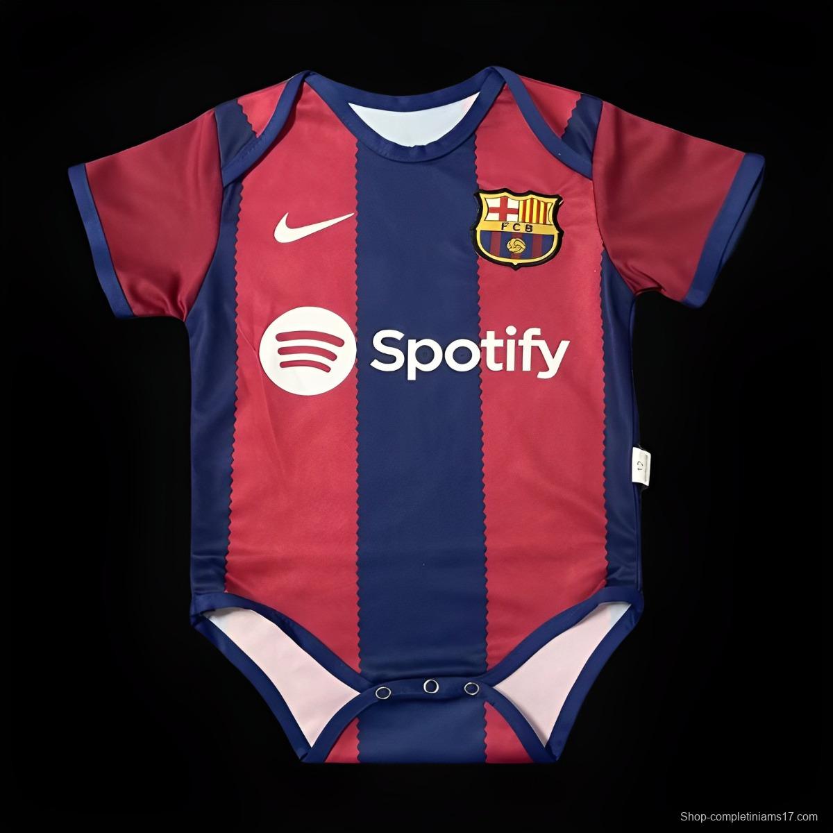 23/24 Baby Barcelona Home Jersey