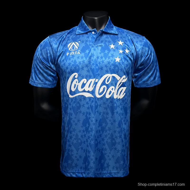 Retro 93/94 Cruzeiro Home Jersey