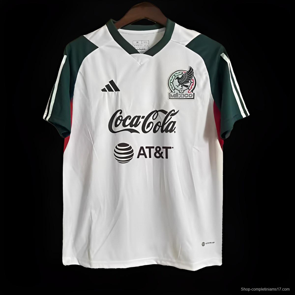 2023 Mexico Green White Training Jersey