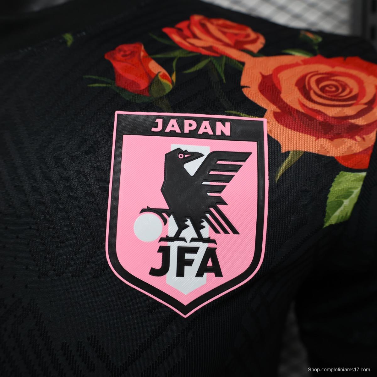 Player Version 2023 Japan Black Rose Jersey