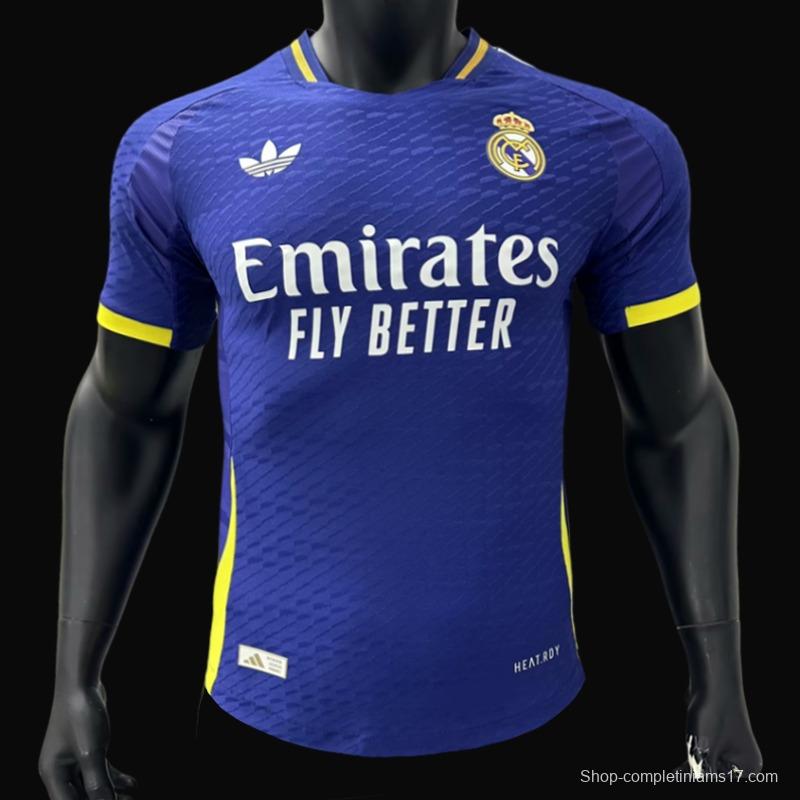 Player Version 24/25 Real Madrid Third Blue Jersey