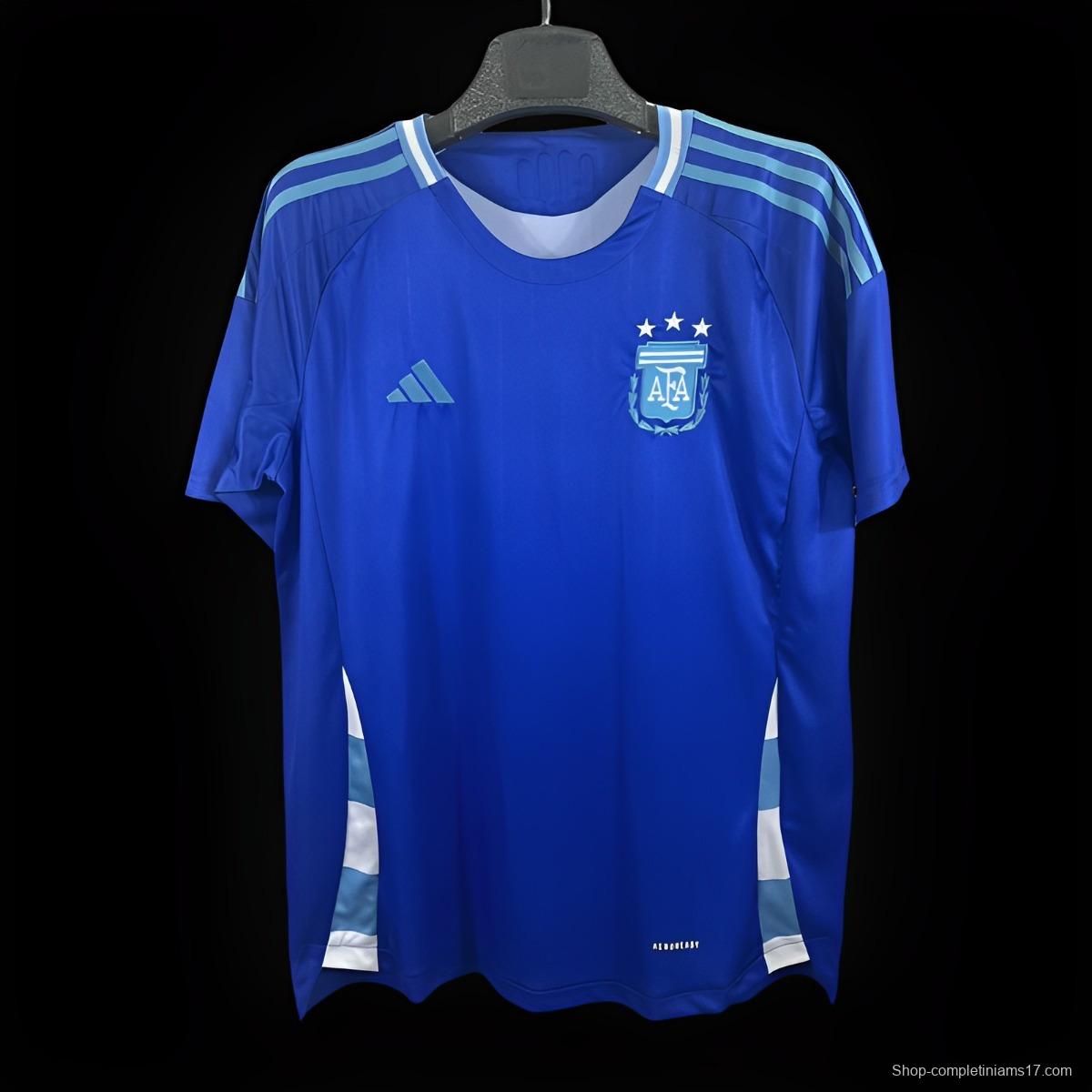 2024 Argentina Away Blue Jersey