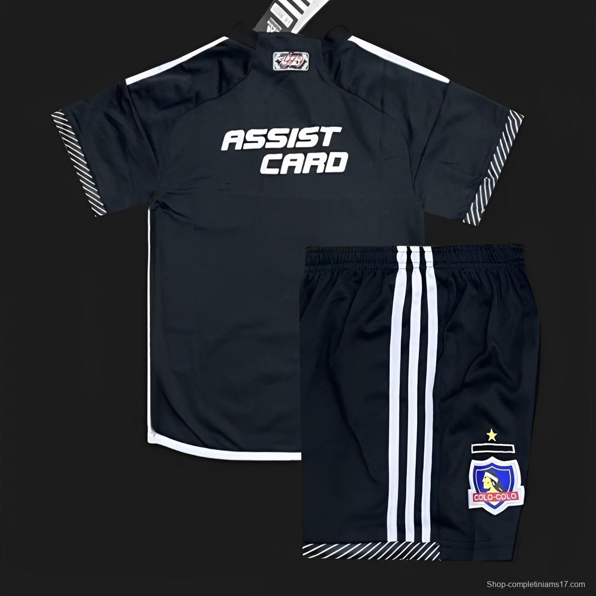 24/25 Kids COLO COLO Away White Jersey