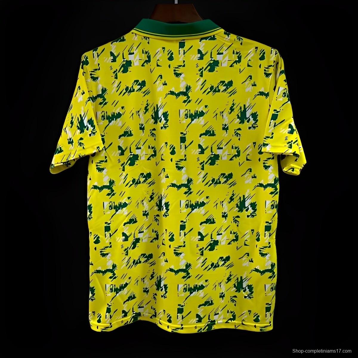 Retro 92/94 Norwich City Home Jersey