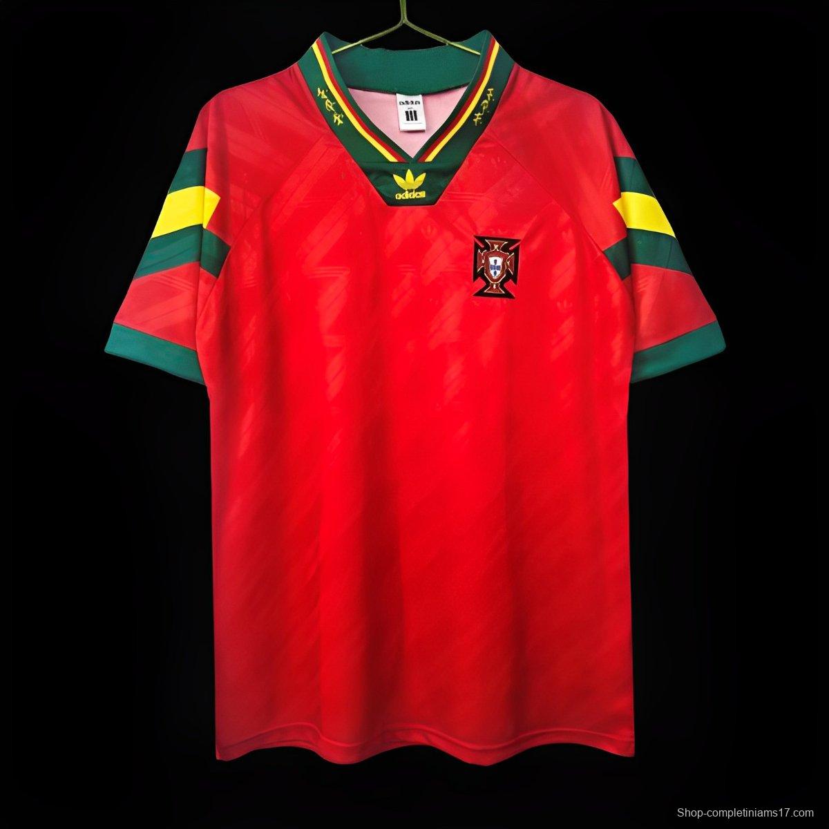 Retro 92/94 Portugal Home Jersey