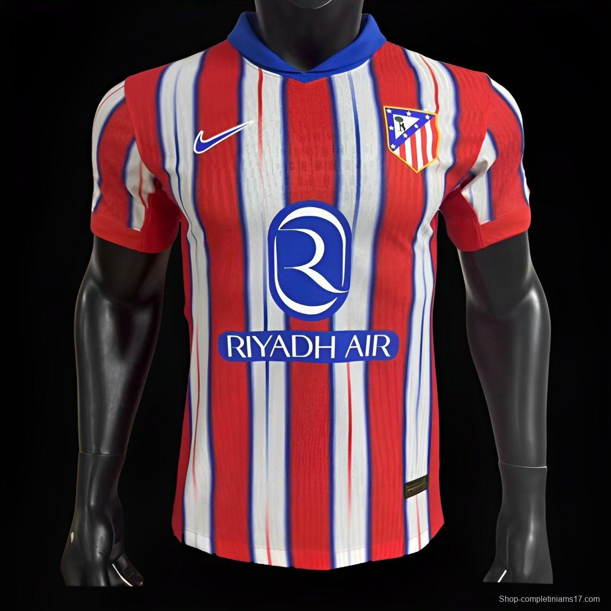 Player Version 24/25 Atletico Madrid Home Jersey