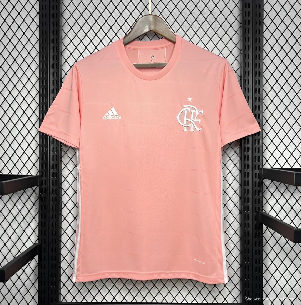 Retro 21/22 Flamengo Pink October Rosa Jersey