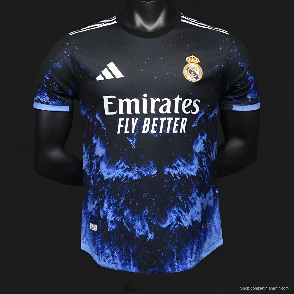 Player Version 24/25 Real Madrid Ocean Wave Concept Jersey