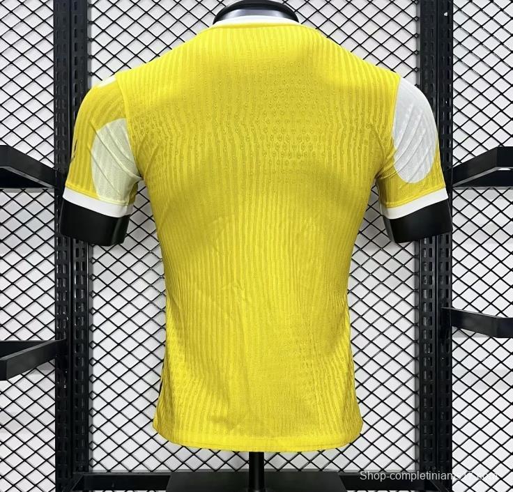 Player Version 2024 Brazil Yellow Special Jersey