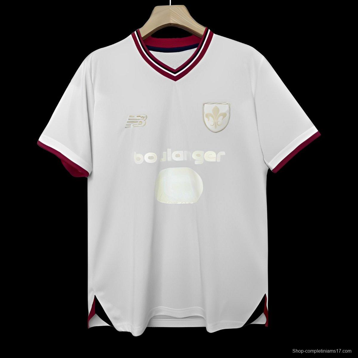 24/25 Lille OSC White 80th Anniversary Jersey