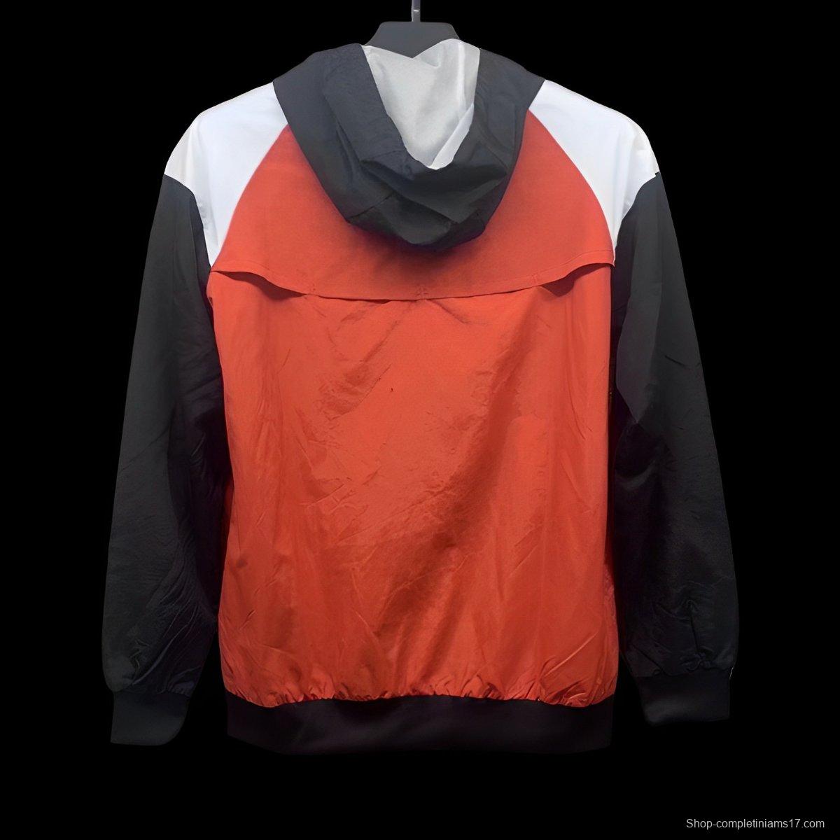 24/25 Liverpool Red/Black Windbreaker