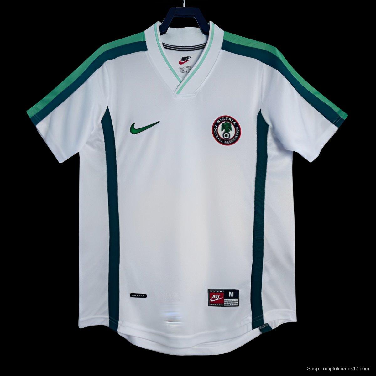 Retro 1998 Nigeria Away Jersey