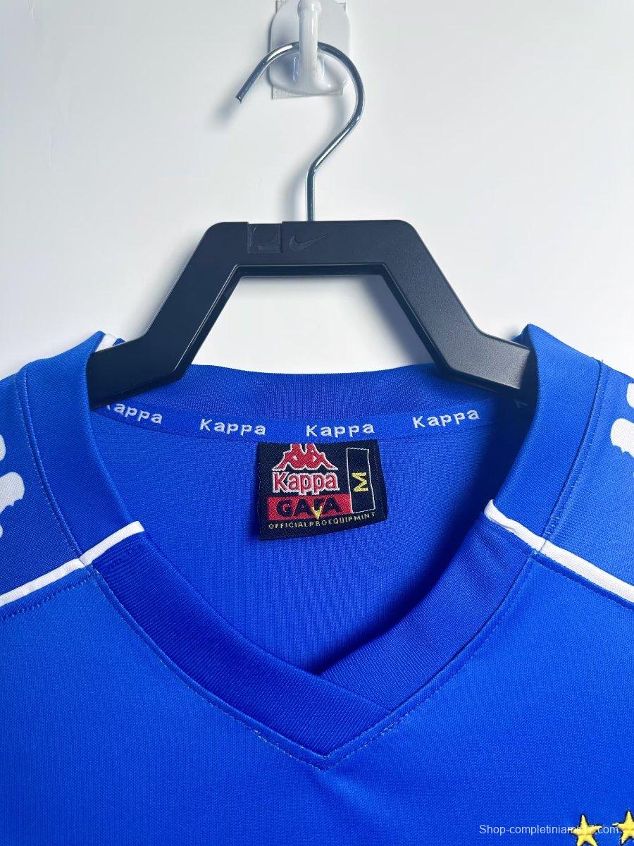 Retro 99/00 Juventus Away Blue Jersey