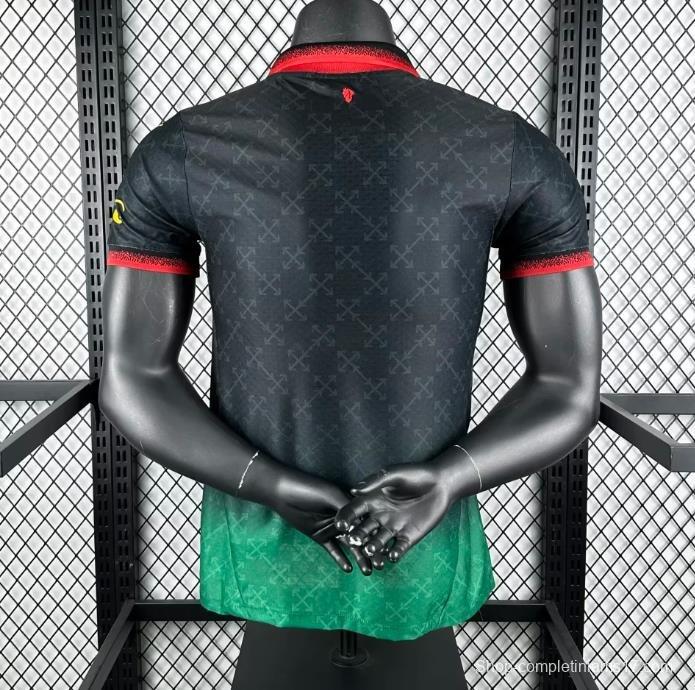 Player Version 25/26 AC Milan x OFFWHITE Black Special Jersey