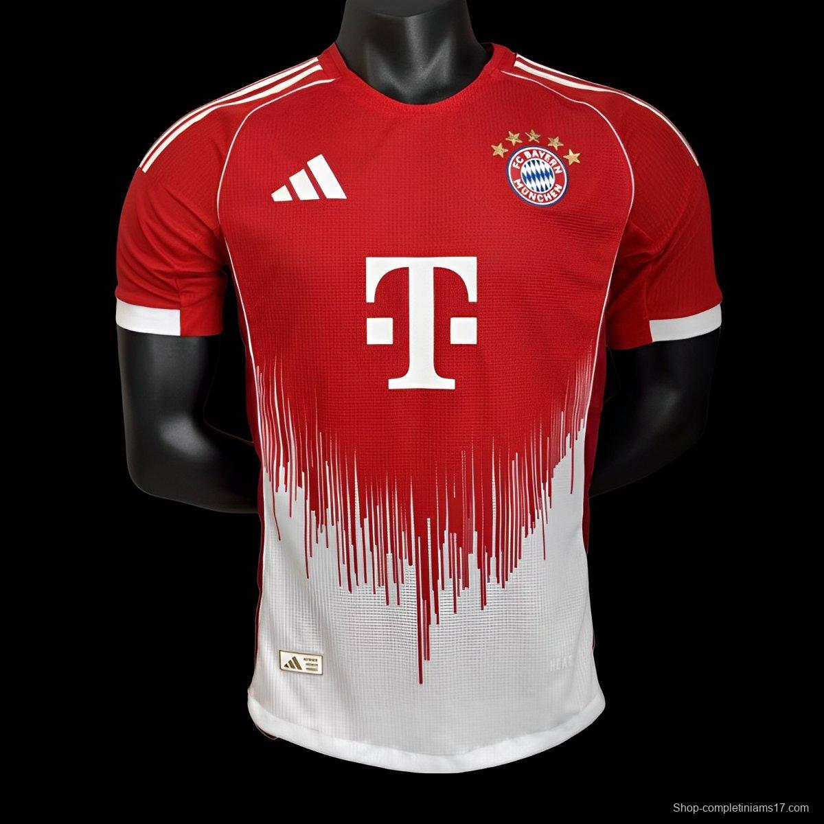 Player Version 25/26 Bayern Munich Home Jersey