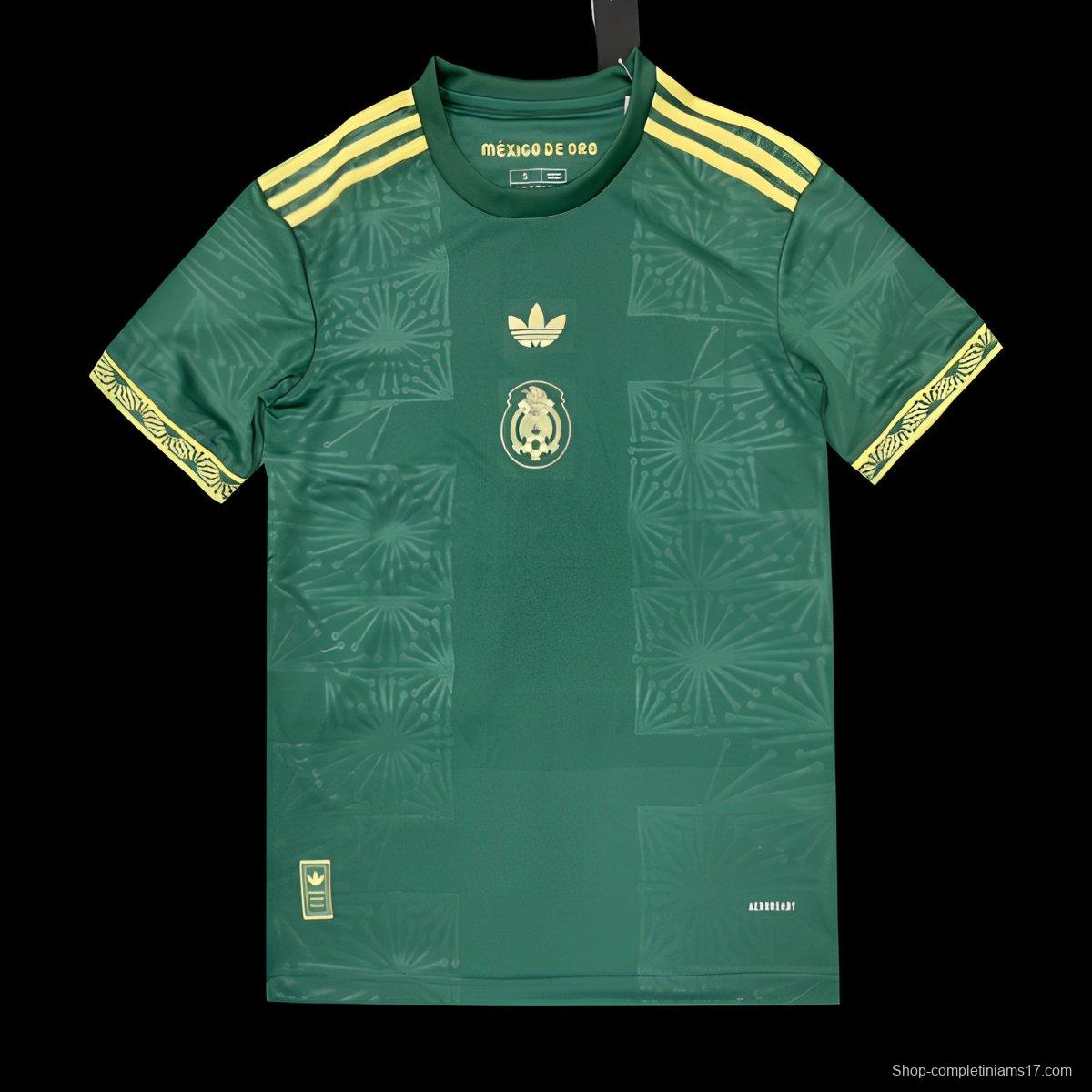 2025 Mexico Gold Cup Green Special Jersey