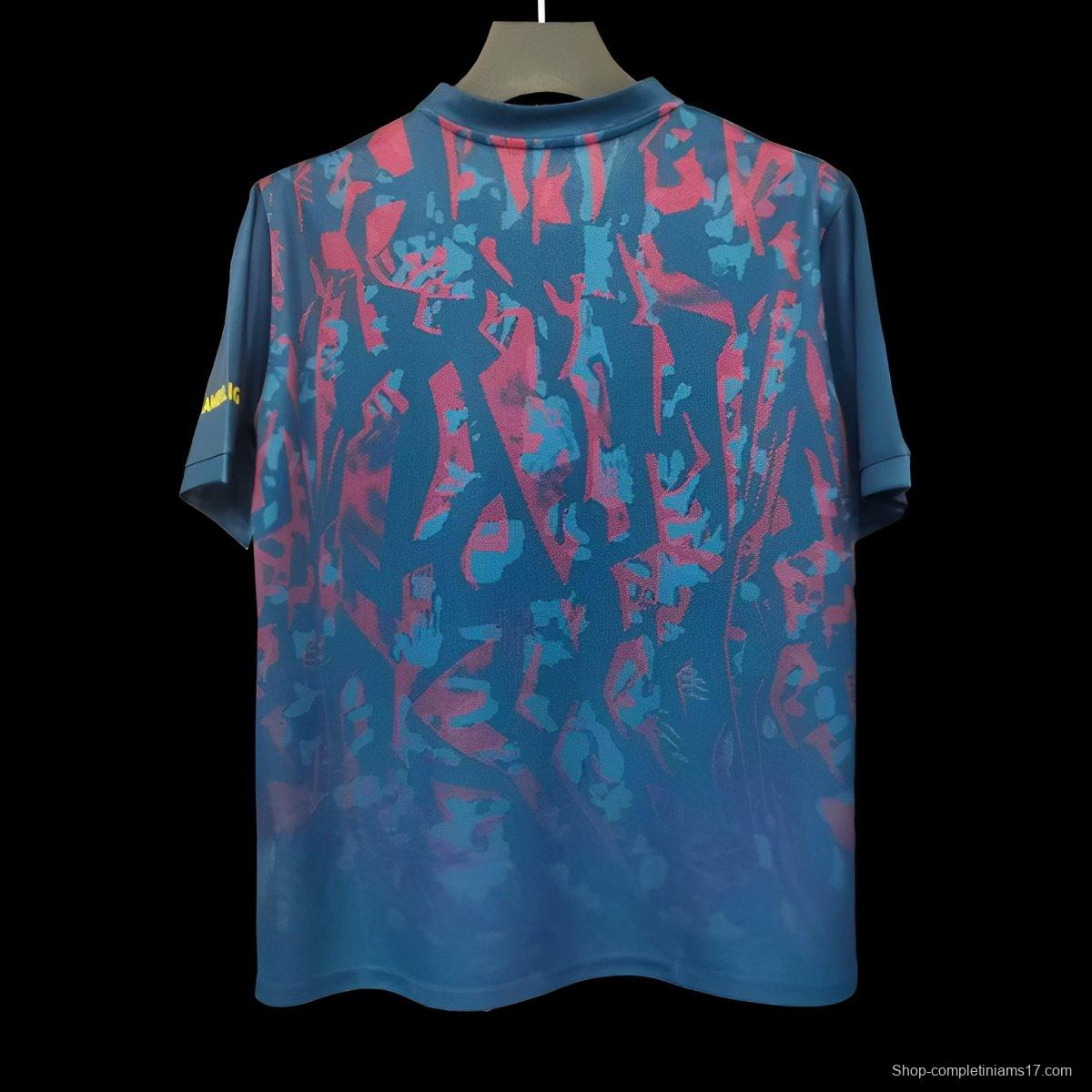 25/26 Barcelona Fourth Jersey Featured "Artistic" Design