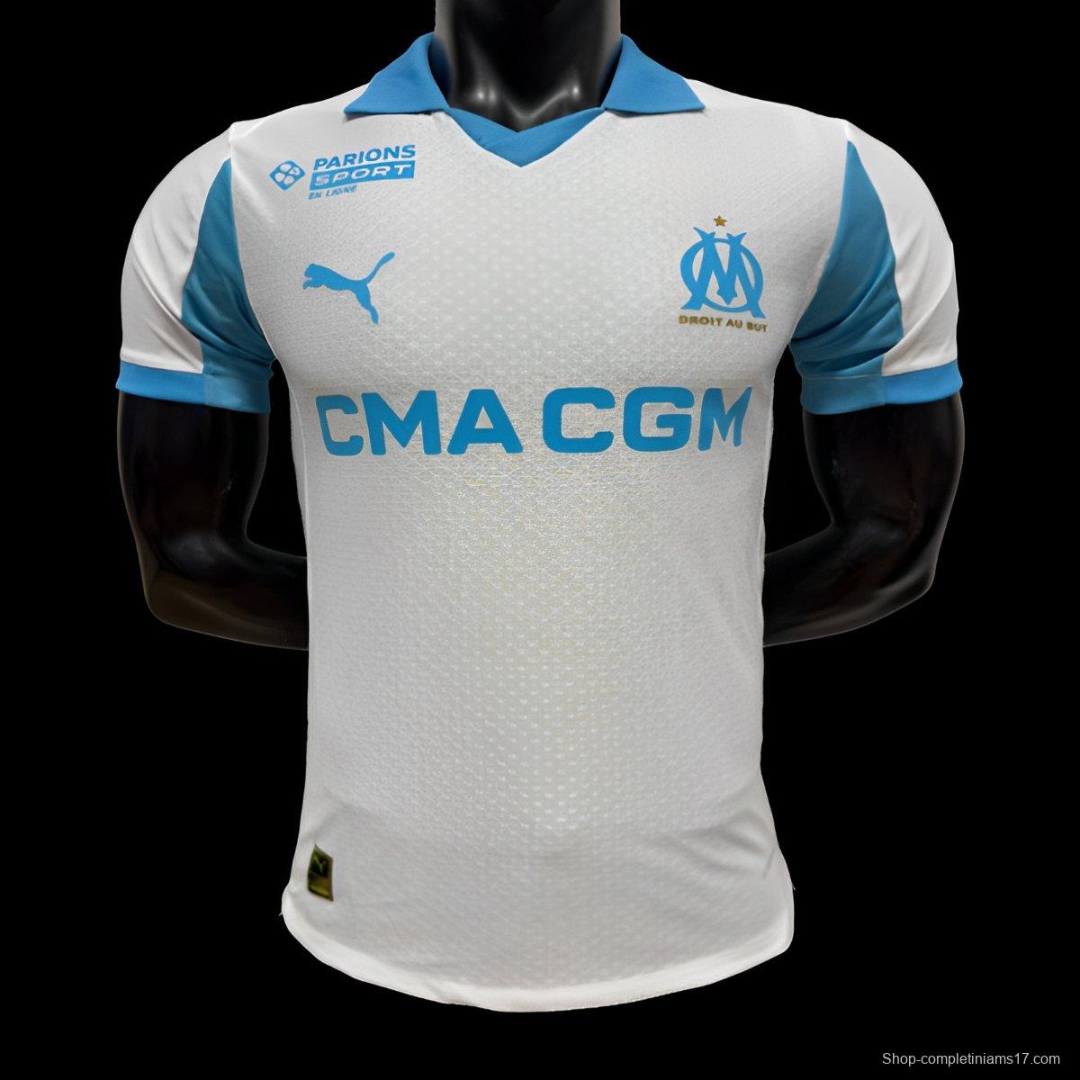 Player Version 25/26 Olympique Marseille Home Jersey