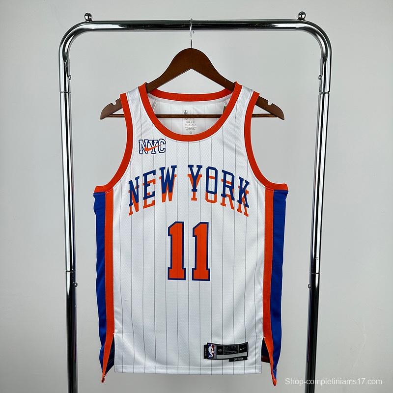 New York Knicks 24/25 city jersey white